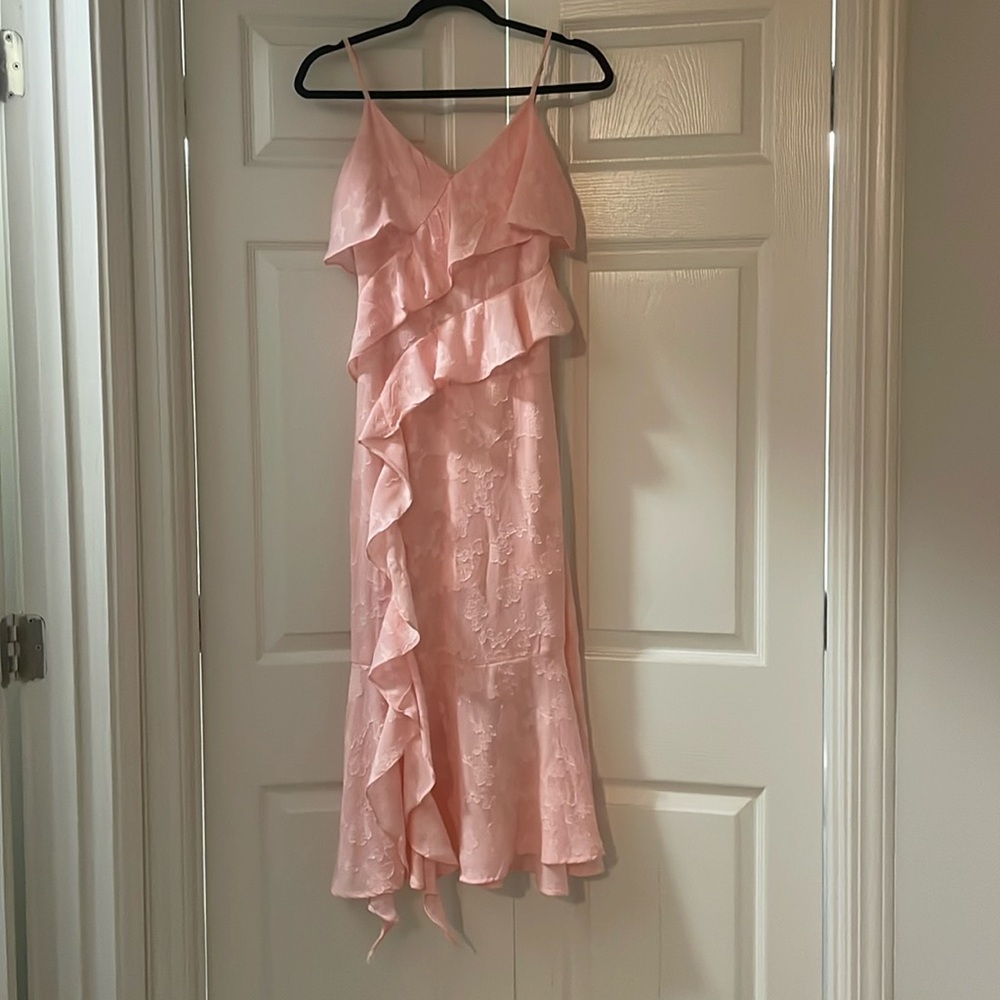 Wild Fable Pink Ruffle Dress - Picture 3 of 4